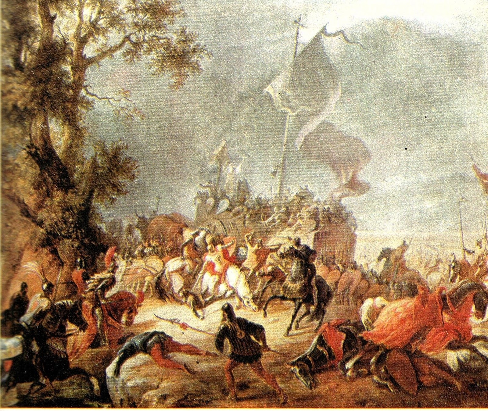 La battaglia di Legnano in un dipinto di Massimo DAzeglio