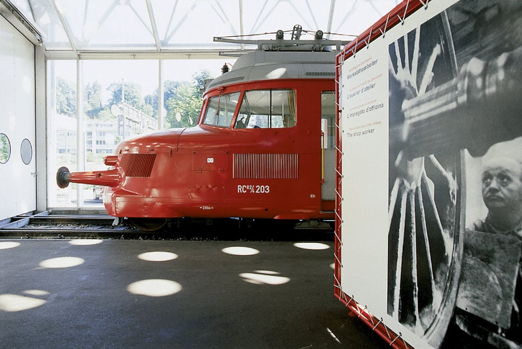 Verkehrshaus der Schweiz Luzern train Museo Svizzero dei Trasporti Lucerna treno