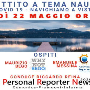 Navighiamo a vista - Dibattito sul tema Nautica del Lago Maggiore venerdì 22 maggio alle 11.00 nautica
