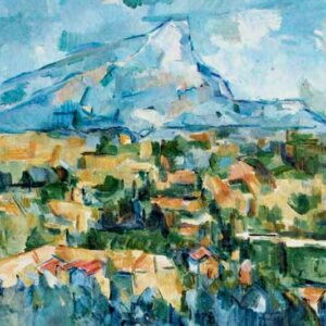 Paul Cezanne la montagna Saincte Victoire 1904 1906