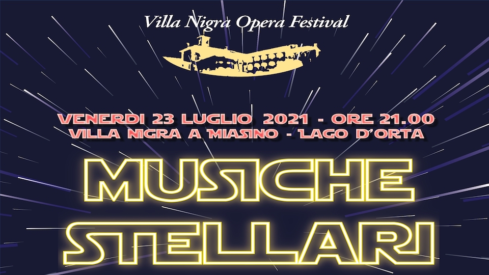 Torna Villa Nigra Opera Festival a Miasino in alto Piemonte