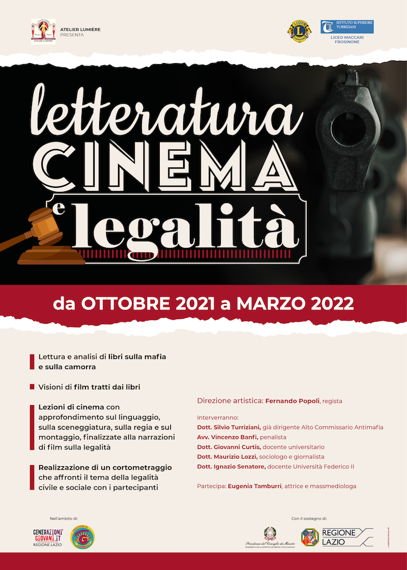 Letteratura, Cinema e Legalità.