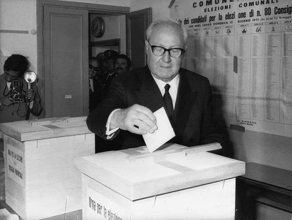 Giuseppe Saragat, quinto presidente 1971 Giuseppe Saragat