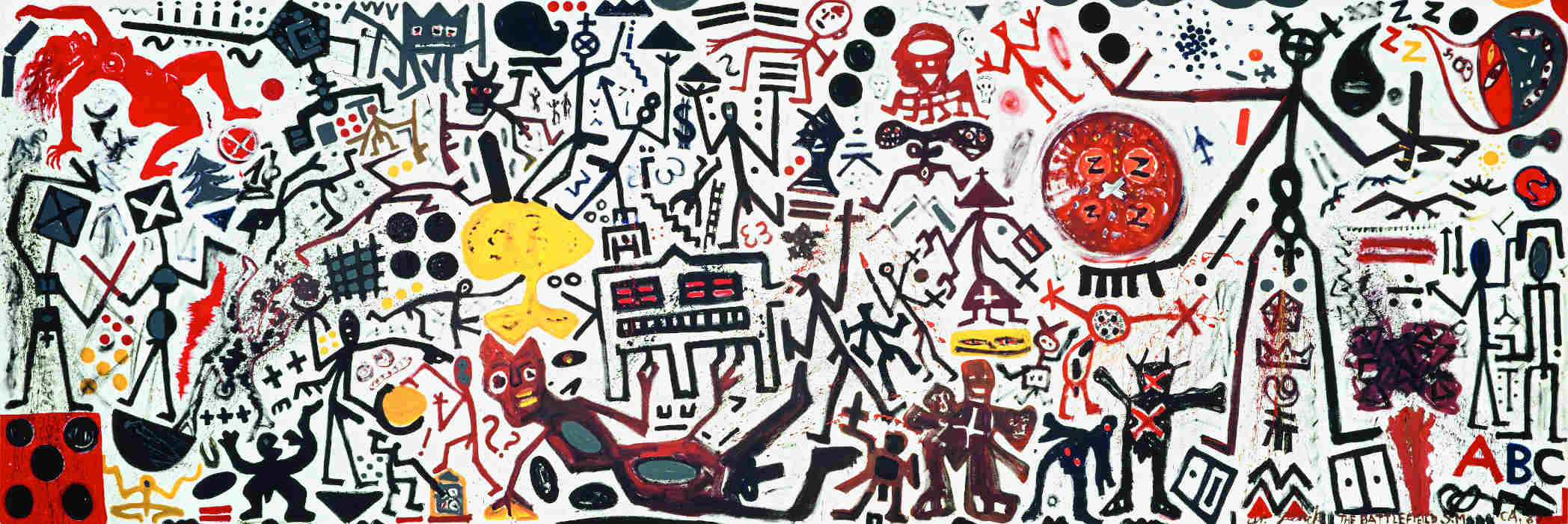 2. PENCK The battlefield Il campo di battaglia1989