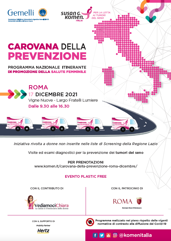 Locandina Komen Roma