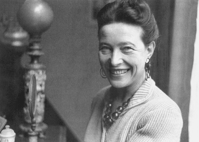 Simone de Beauvoir photo