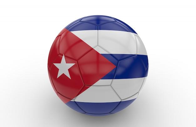 soccer ball with cuba flag 110488 77
