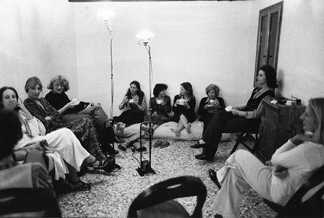 Carla Lonzi, 1976, Venezia foto di Jacqueline Vodoz © Fondazione Jacqueline Vodoz e Bruno Danese