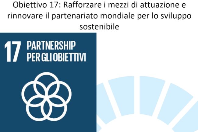 agenda 2030 partnership per gli obiettivi