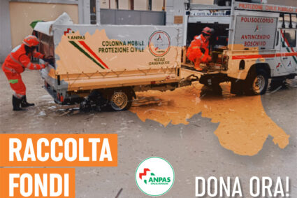 Alluvione Emilia-Romagna: l’impegno dei volontari ANPAS Piemonte