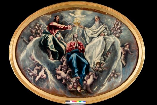 9. El Greco Incoronazione della Vergine
