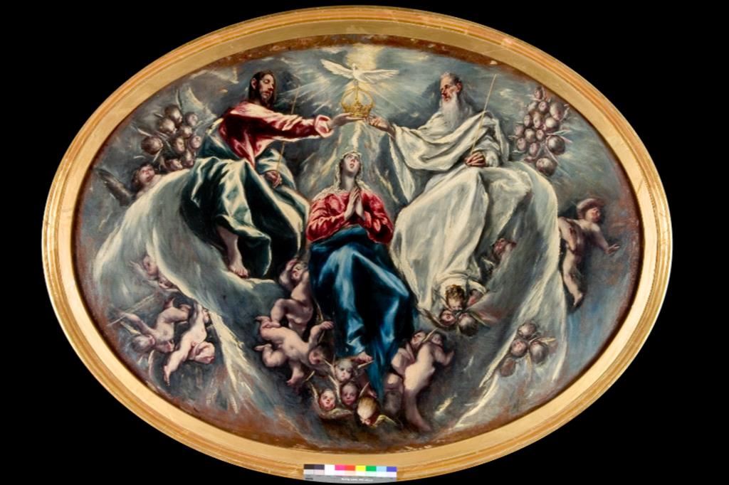 9. El Greco Incoronazione della Vergine