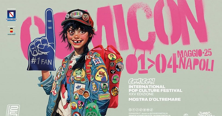Comicon 2025 a Napoli comicon 2025