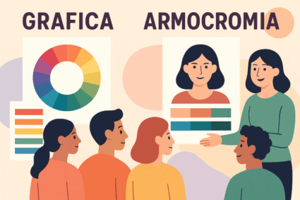 Grafica e Armocromia: quando il Colore diventa ricordo visivo di un’esperienza di gruppo